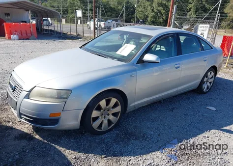 2006 Audi A6 3.2 from USA, damaged, VIN WAUDH74F36N181475